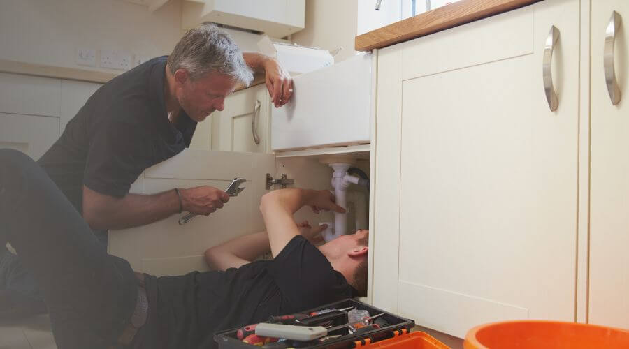 Professional burst pipe repair services in Blue Hill, NE